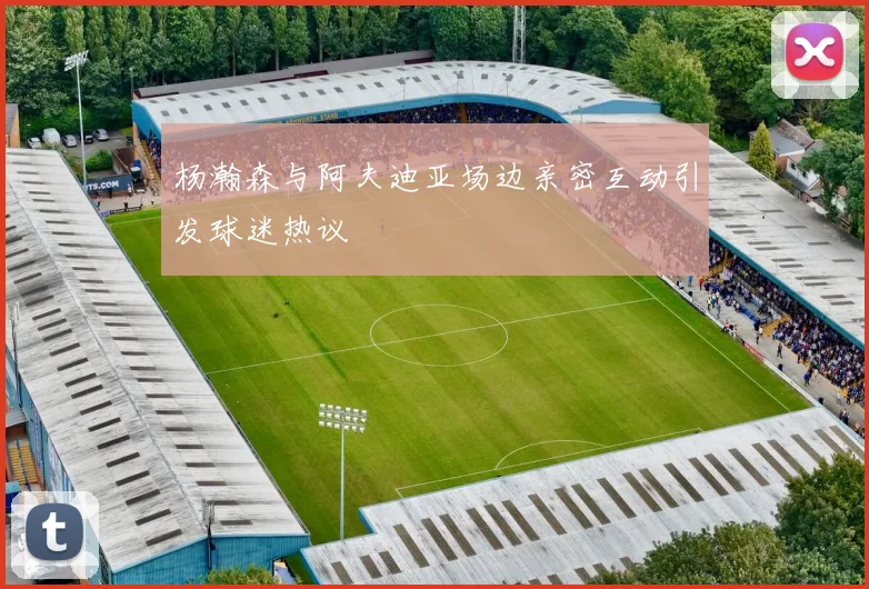 杨瀚森与阿夫迪亚场边亲密互动引发球迷热议